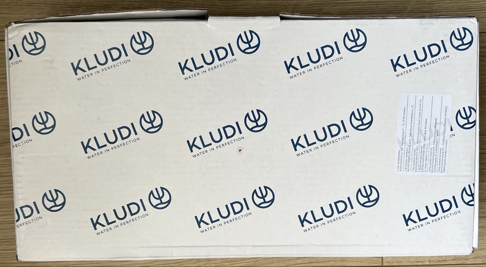 Sifon design Kludi pentru lavoar, negru mat