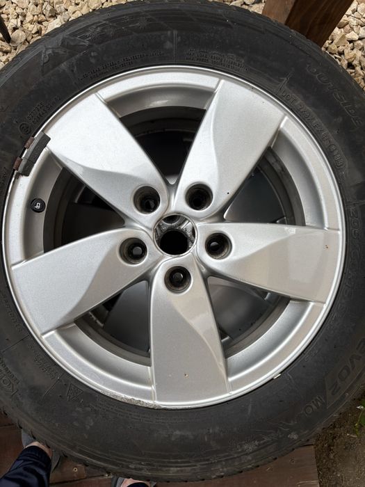 Jante + cauciucuri renault fluence
