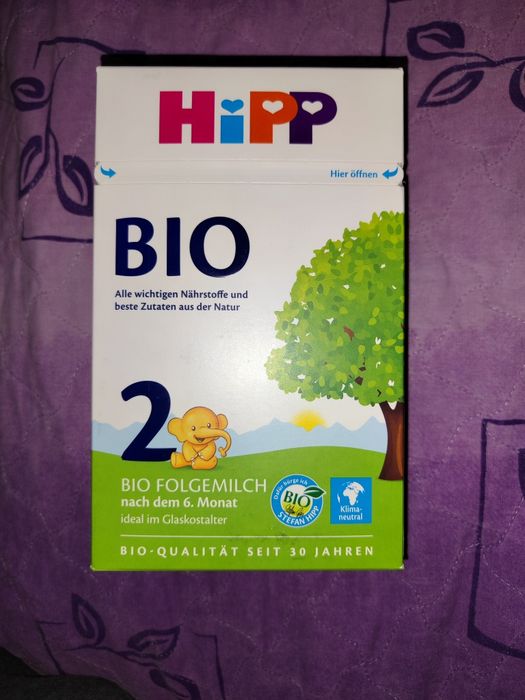HiPP BIO 2. Мляко след 6 тия месец