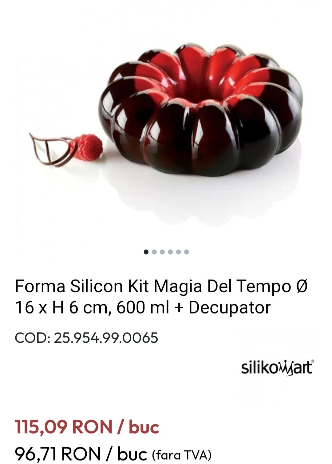 Forme silicon torturi 3D