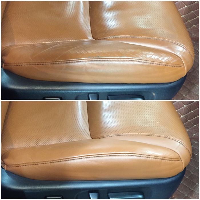 Реставрация кожи авто от 15 тыс тг!