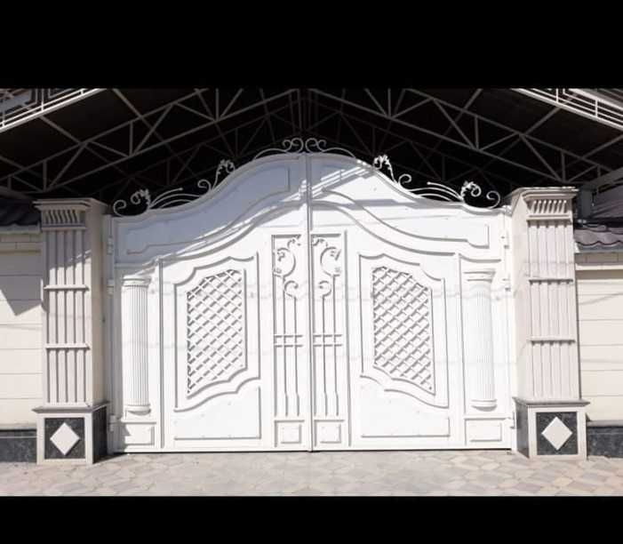 Купить Готовые Вороты Распашные Откатные Ворота Забор Дарбаза в Алматы