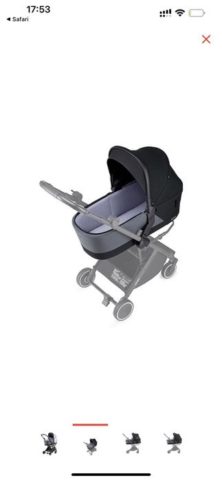Коляска Anex Air X с Люлькой и Прогулочным блоком + подарок
