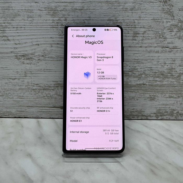 Honor Magic V3 512/12GB Black Zeus Amanet Vitan 1871