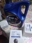 Ulei elf 5w-30 ,2 filtre motorina și un filtru ulei