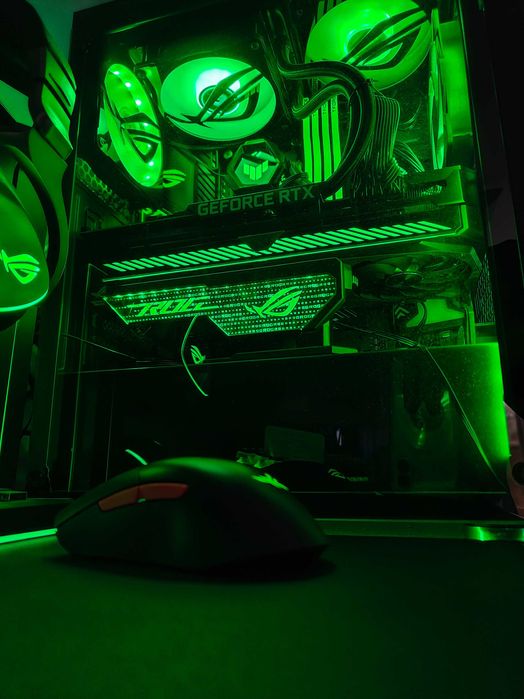 Настолен компютър ASUS ROG i5-11600K/32GB/RTX 3070 +МОНИТОР