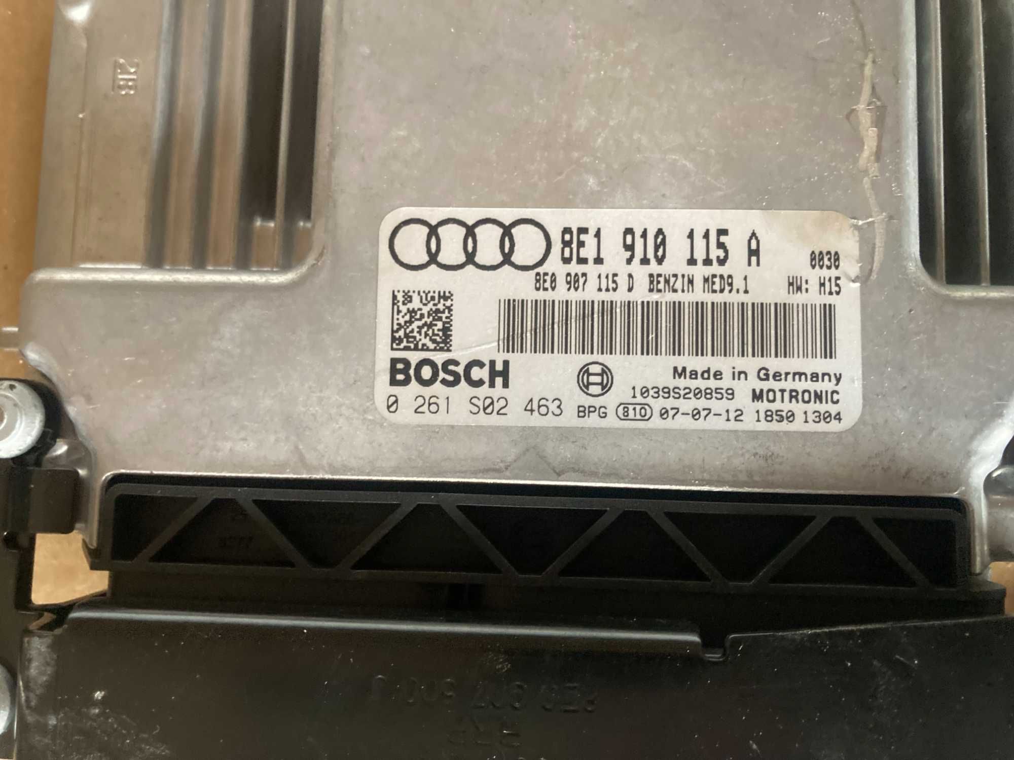 Компютър еку ecu електронен блок двигател Ауди А4 2.0тфси