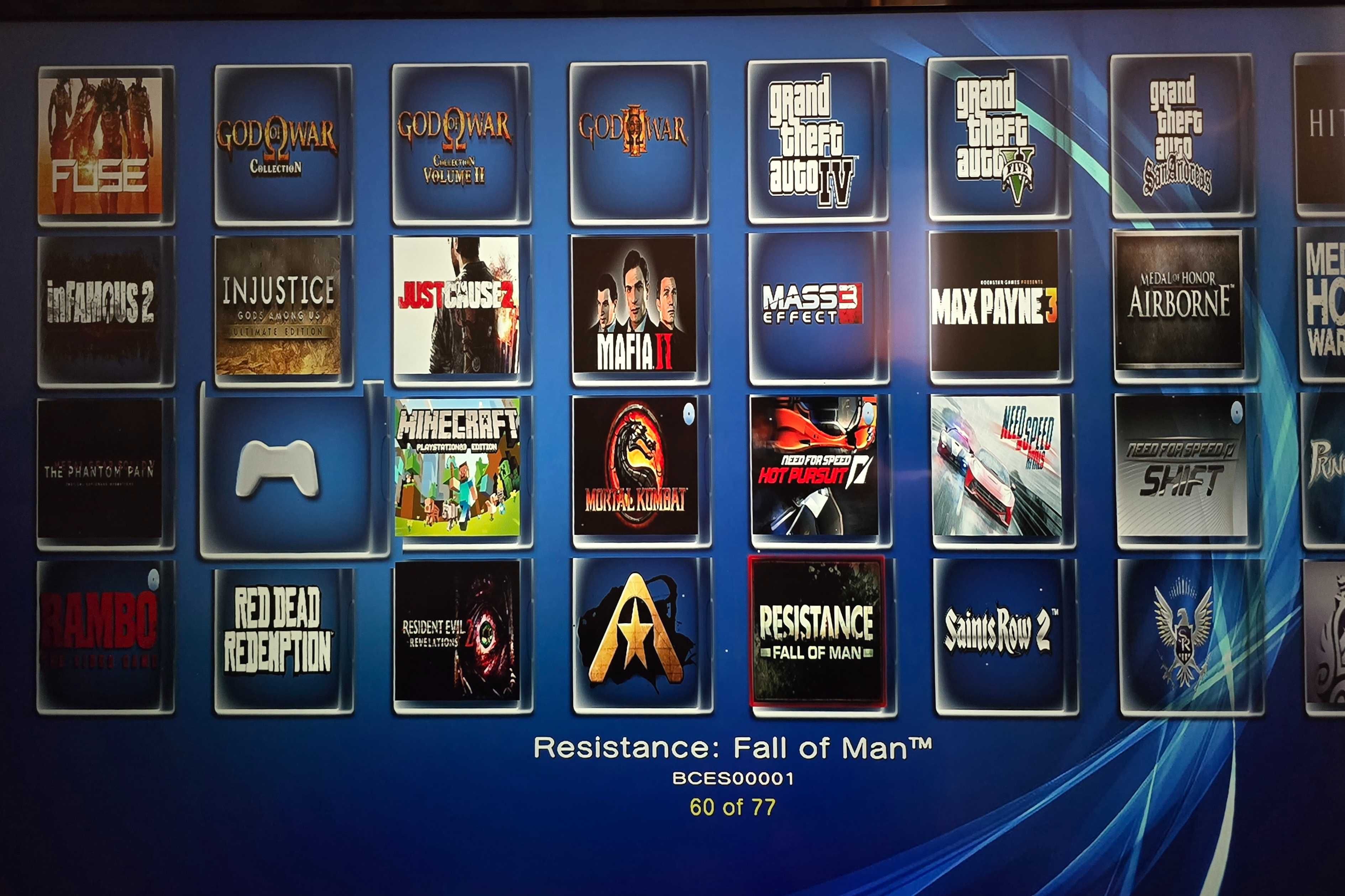 PS3 Original 1TBModat, 2 Manete