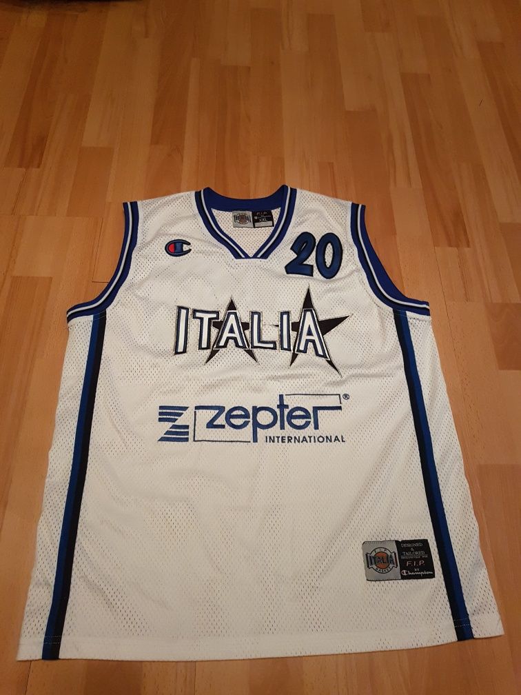 Tricou Basket Italia Champion 2001 NEPRETUIT