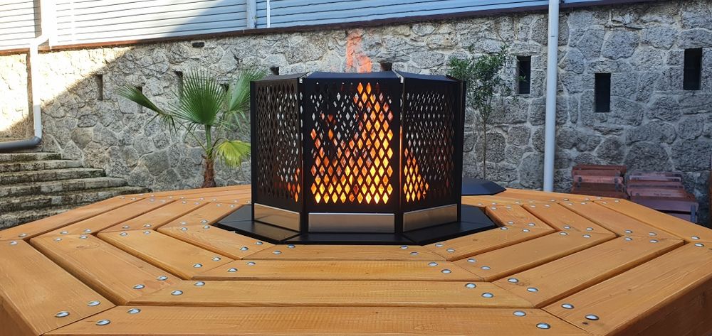 Smokeless firepit, vatra de foc fara fum