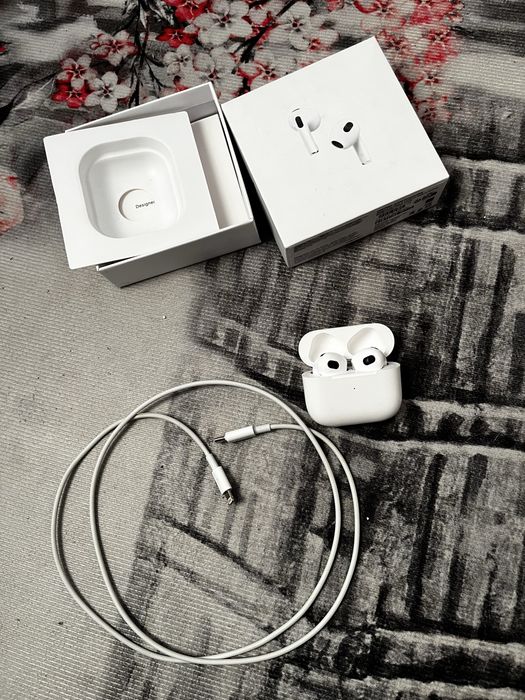 Айрподс 3 серия с коробкой зоводской шнур