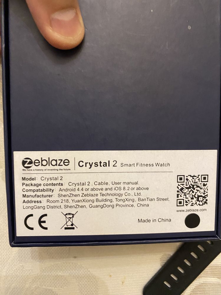 Smartwatch смартчасы Zeblaze crystal 2