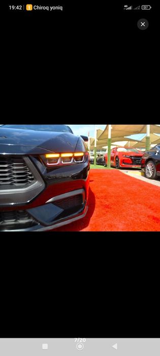 Ford Mustang EcoBoost 2024 2.3L 315ot kuchli 40000km yurgan