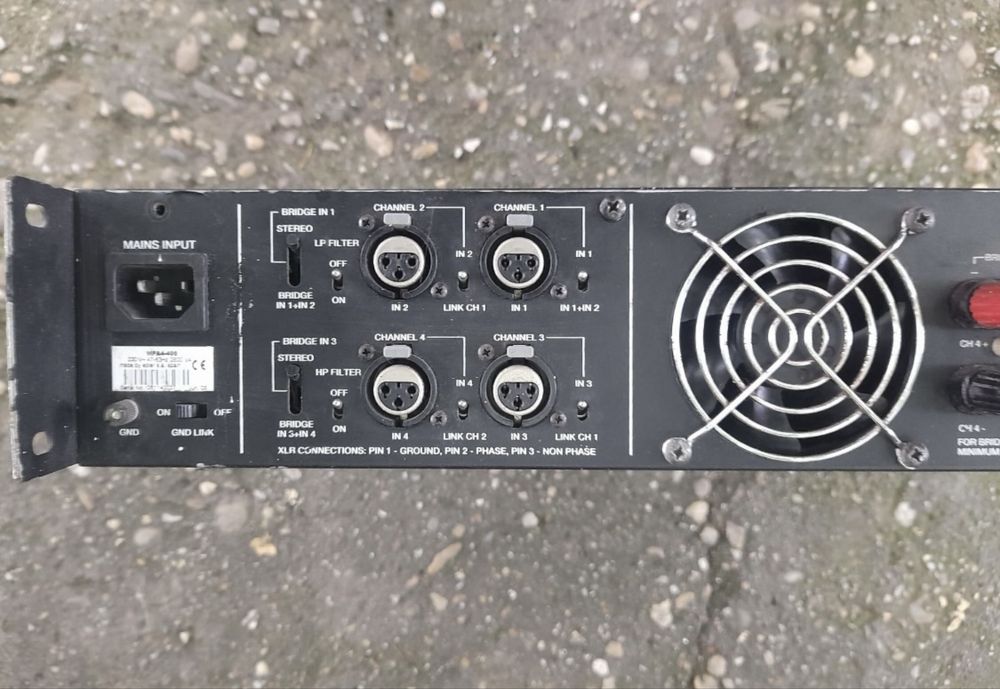 Ecler MPA4-400 Ecler ( linie / instrumente )