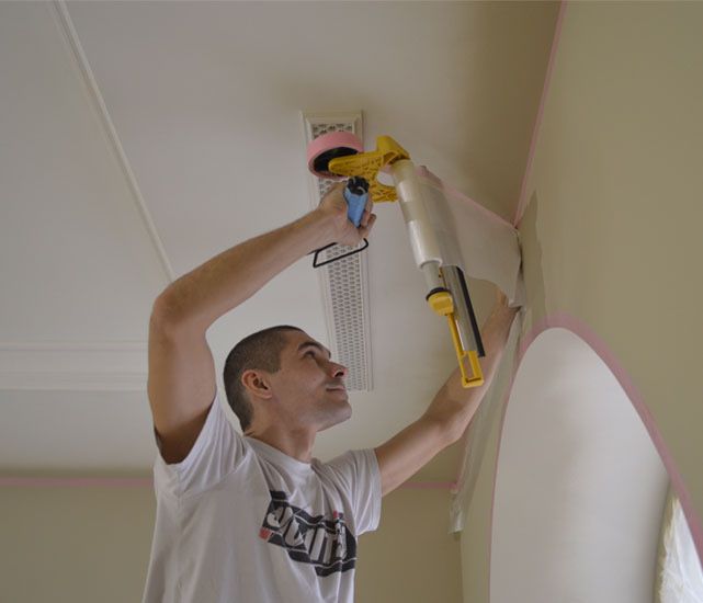 Покраска стен, Маляры Алматы, Покраска потолков