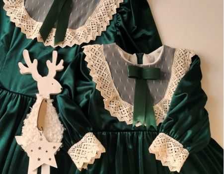 Rochie de craciun  rochie eleganta   8 ani 9 ani