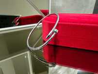 CARTIER Nail Juste un Clou Small Thin Silver Гривна Пирон