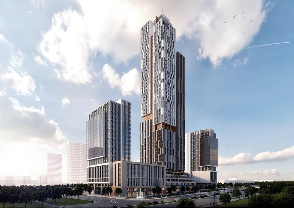 Tashkent City ЖК Nest One продам квартиру 2х ком 53м2 вид на парк