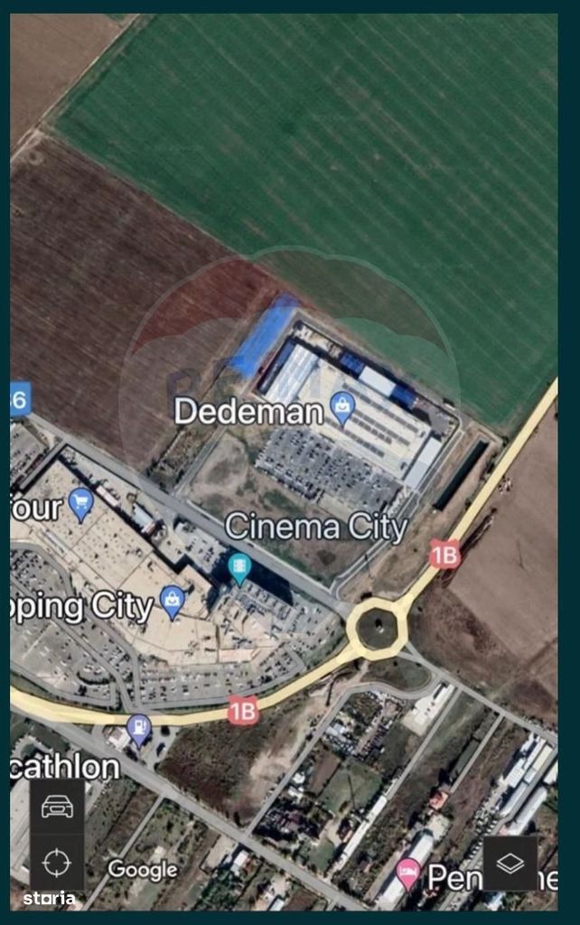 Teren 3,759mp Ploiesti Shopping City Mall / DN 1