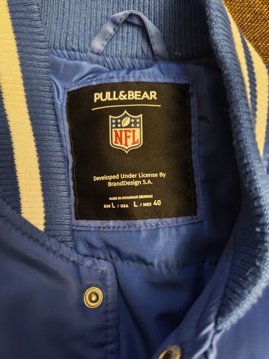 Geacă bomber varsity NFL Los Angeles Rams Pull&Bear
