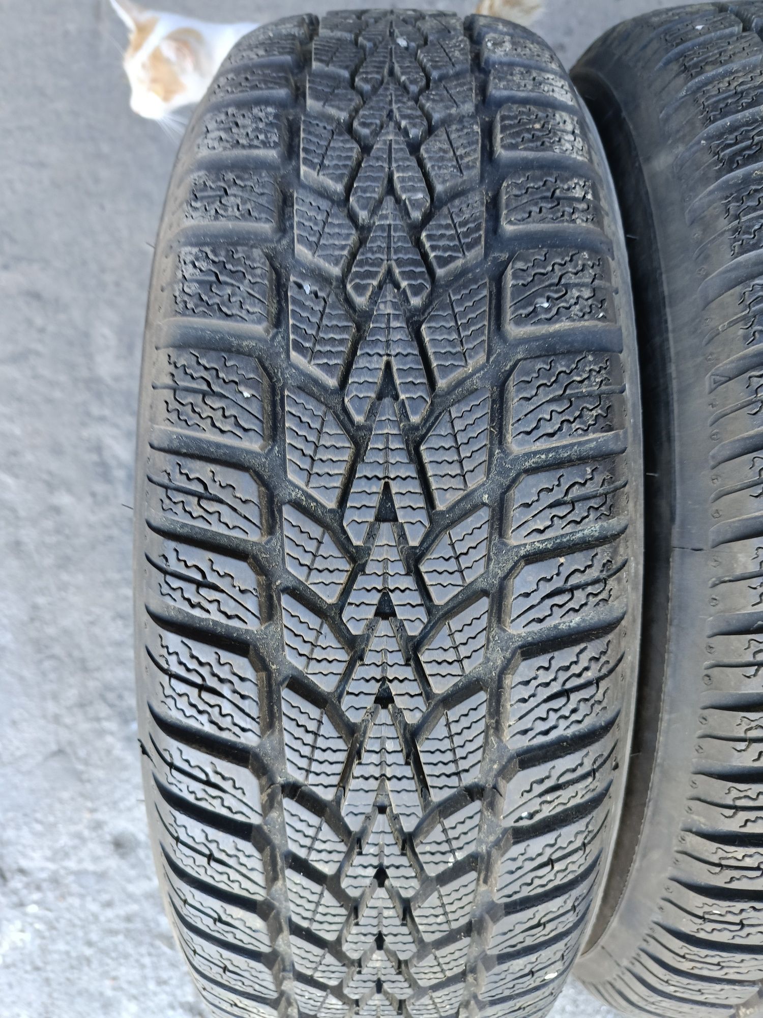 Зимни гуми -15цола -185/65-1бр.-65лв."DUNLOP"