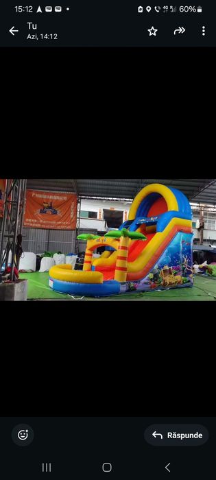 Vand tobogan gonflabil