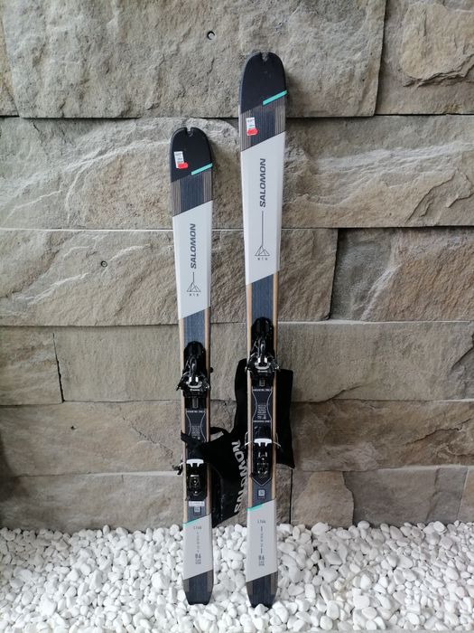 Schiuri ski tura Salomon Mtn 86 Carbon+legaturi Alpinist 10 Demo+piei