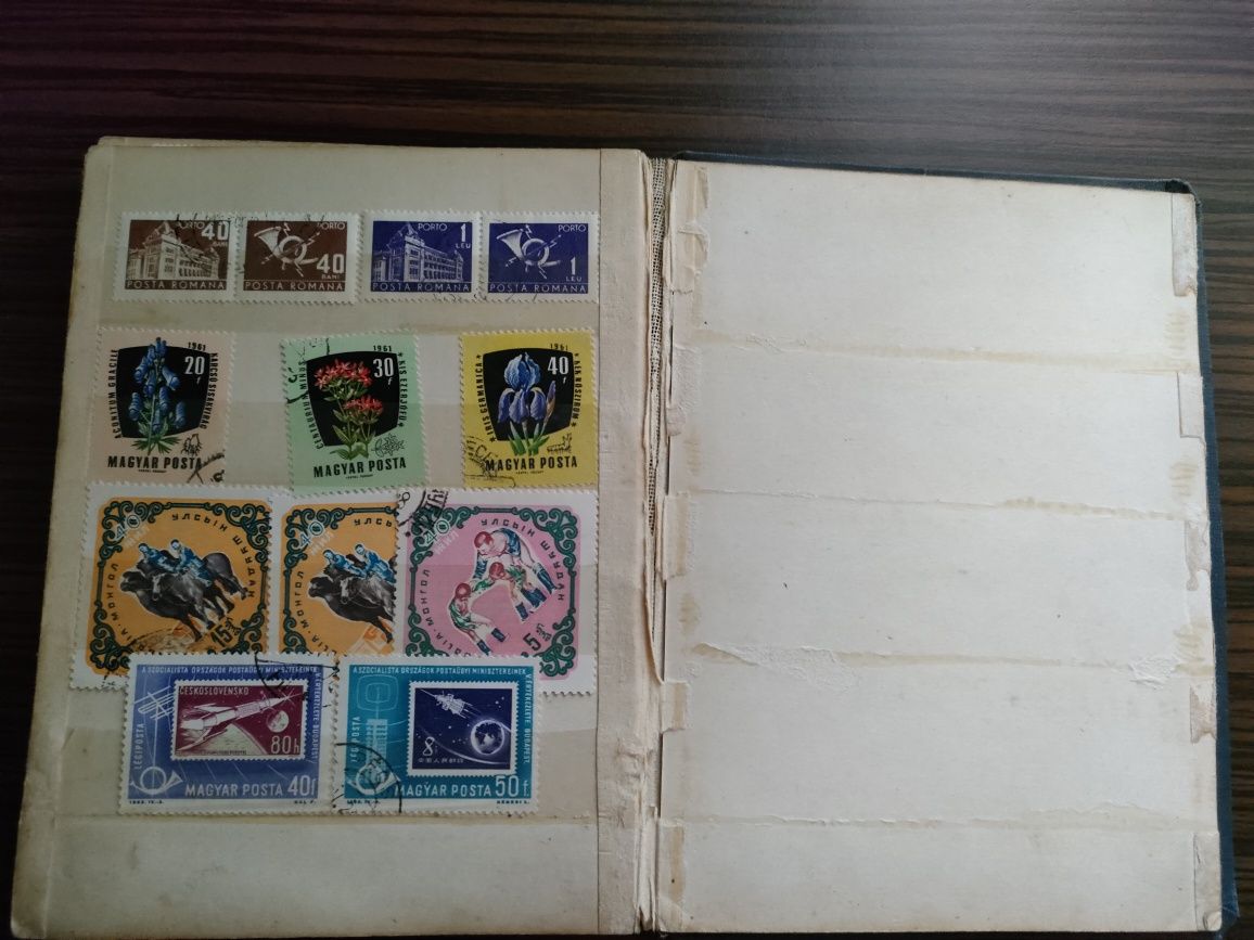 Vand Clasor cu timbre vechi, de colectie