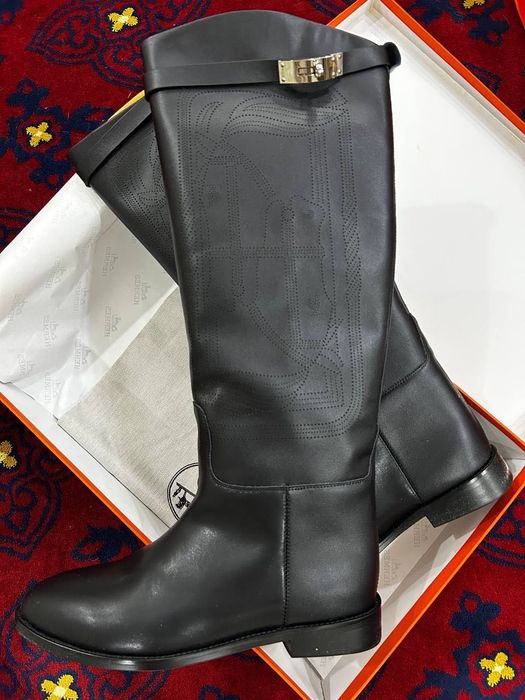 Женские демисезонные сапоги Hermes