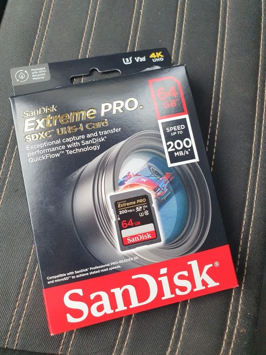 Карта памет Sandisk Extreme Pro 64 GB