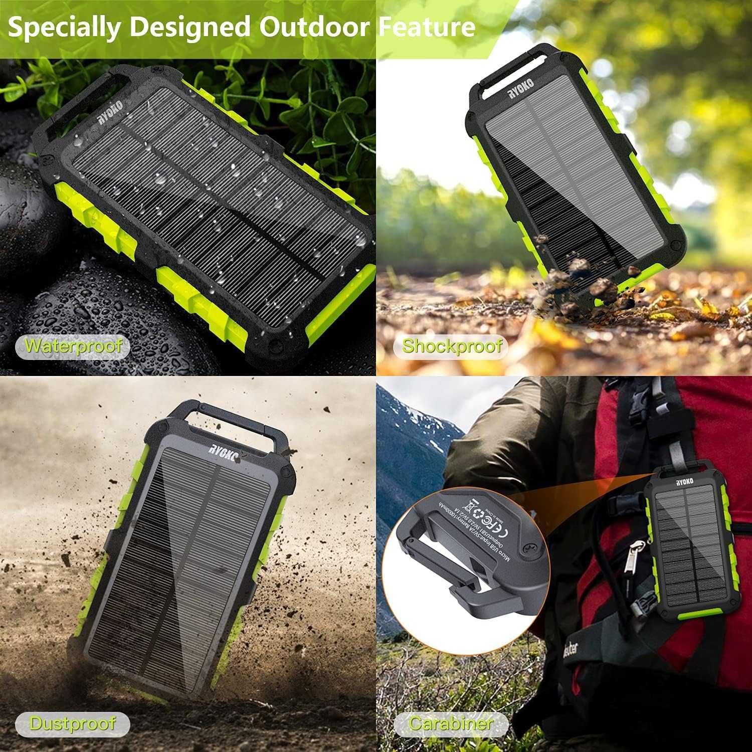 Соларна батерия 20000 mAh