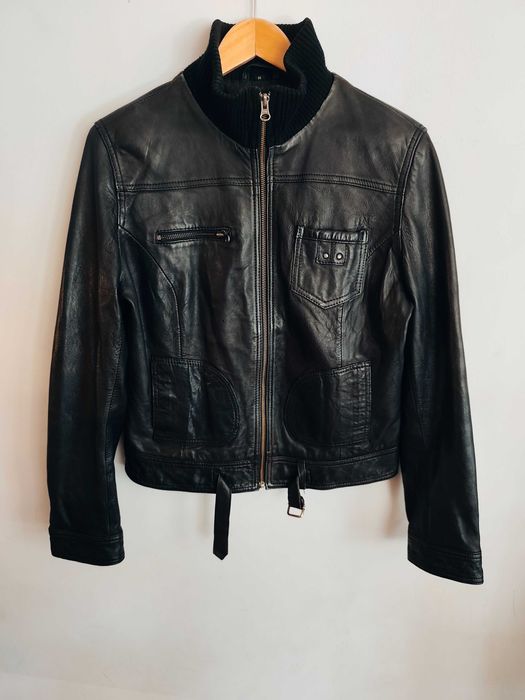 Дамско кожено яке естествена кожа