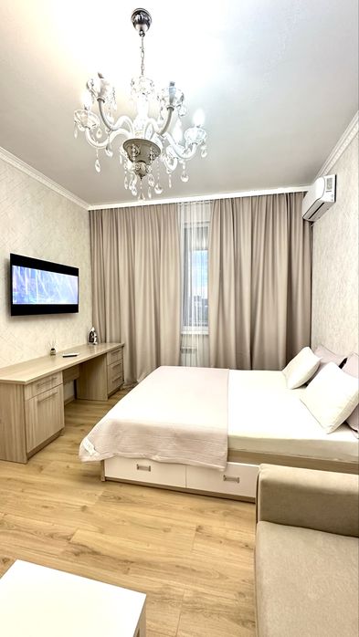 Посуточно, 1-комнатная. ЖК Экспо бульвар!  Кабанбай батыра 58а