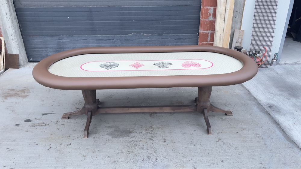 Masa Poker + Scaune Poker stoc CustomTables.eu Bucuresti