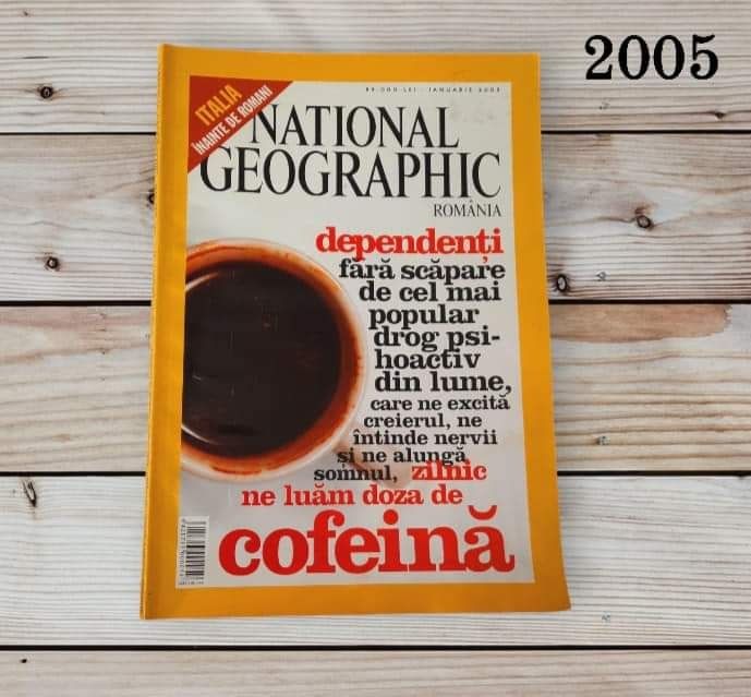 Reviste de colecție Național Geographic anii 2003/2004/2005