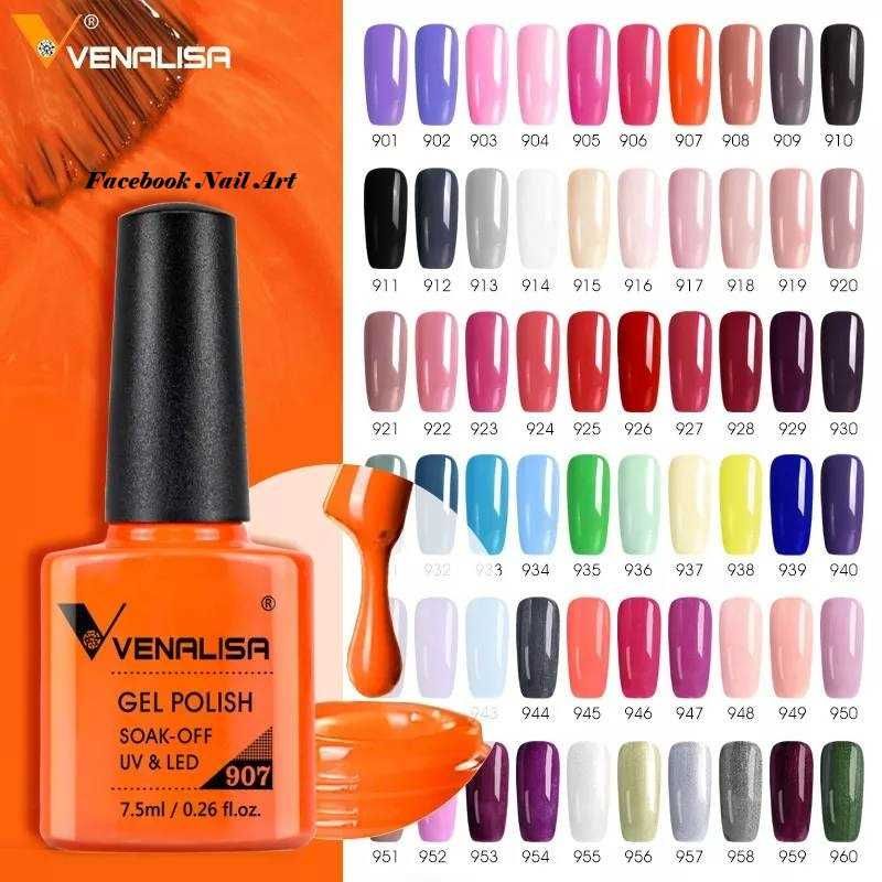Venalisa VIP3 Нови 60 цвята гел лак серия ВИП 3