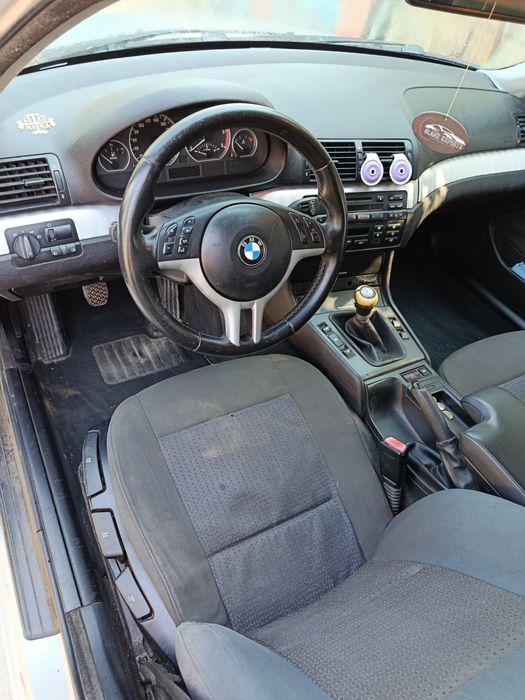 BMW e46 break numere negre