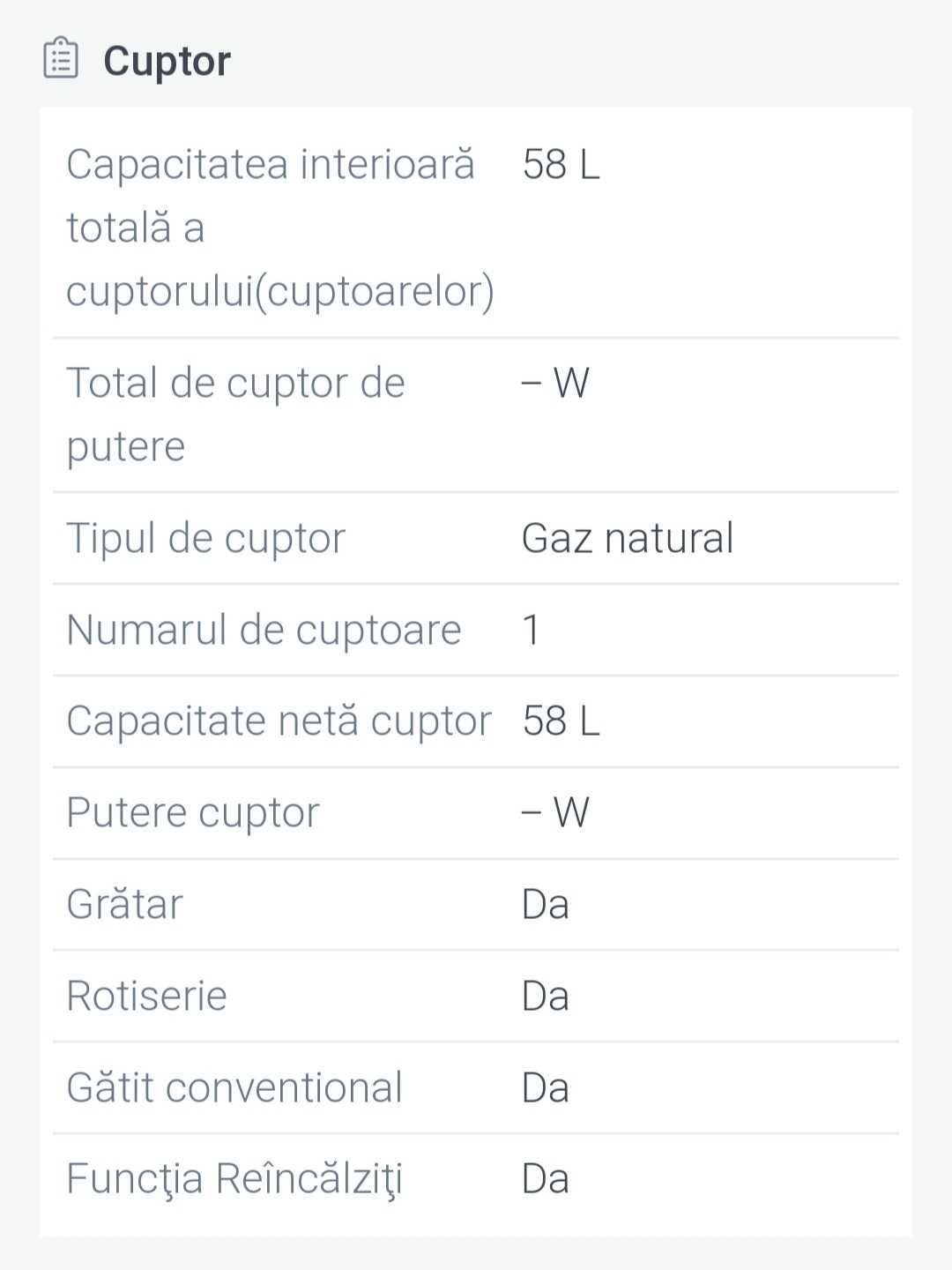 Cuptor inox incorporabil pe gaz Hotpoint Ariston FZ G IX/HA