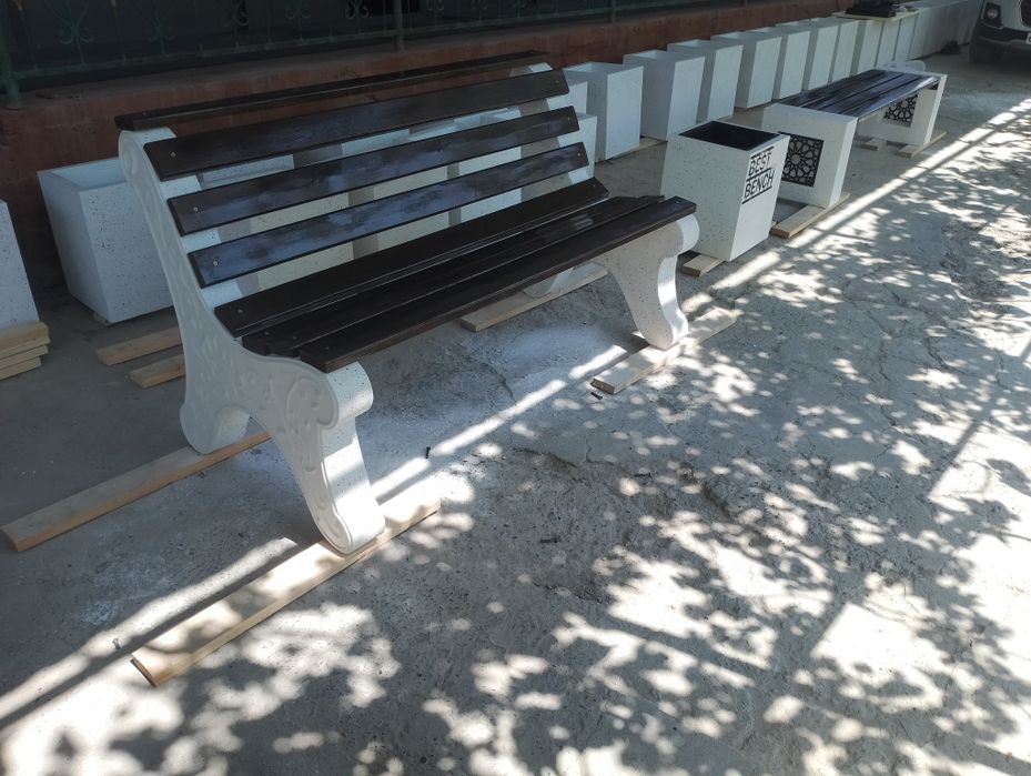 Скамейка вазон урна кашпо анти парковка