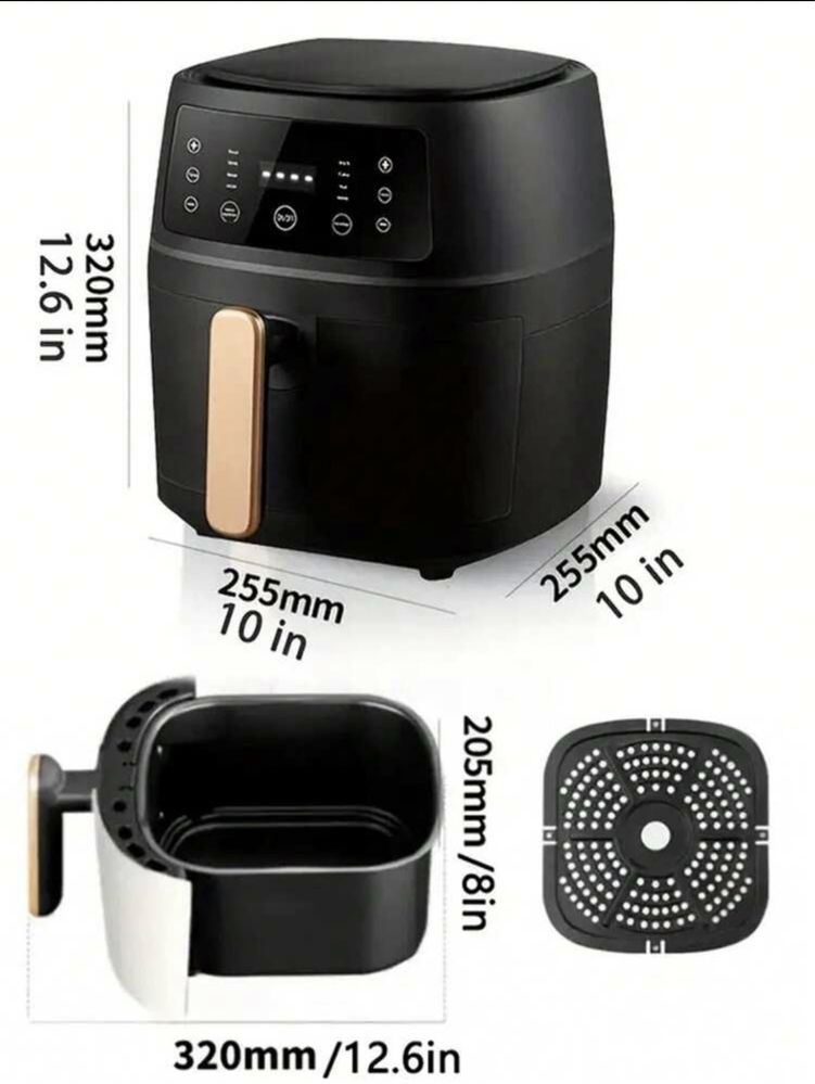Air Fryer черен нов