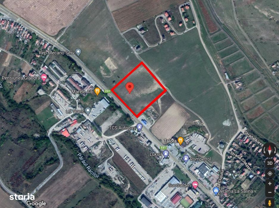 Teren 2.4ha intrare in Turda dinspre Cluj, retail, logistica, servicii