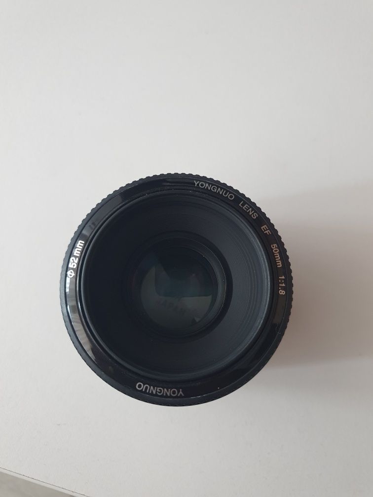 Obiectiv Yongnuo YN 50mm f1.8 pentru Canon EOS
Folosit de 2 ori, maxim