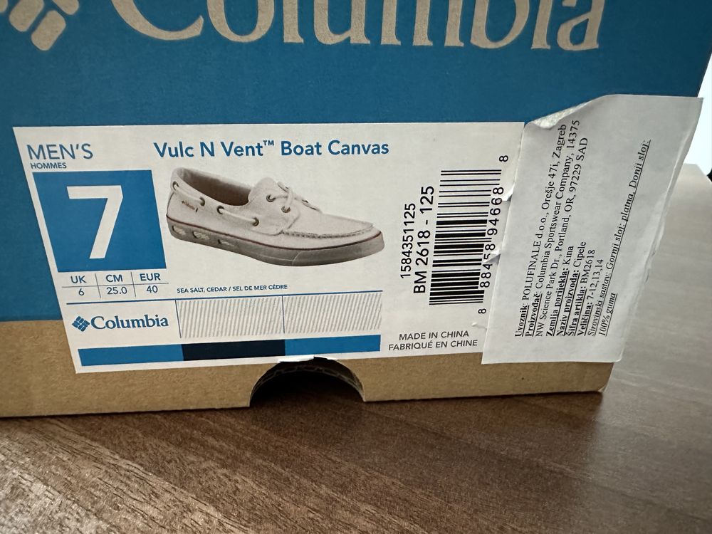 Tenisi Columbia 40 (25cm)