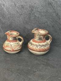 Set 2 ulcioare decorative din ceramică