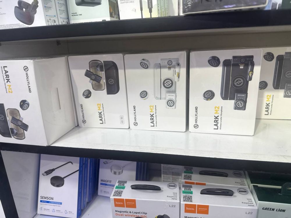 LARK M2 microphone (optom) (ovoz yozish video olish uchun mikrafon)