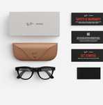 Ray-Ban Meta Headliner, negru strălucitor / transparent