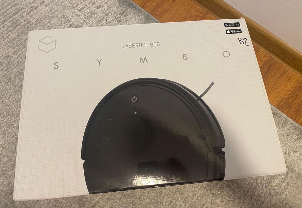 Aspirator si mop Symbo Laserbot 650 wifi