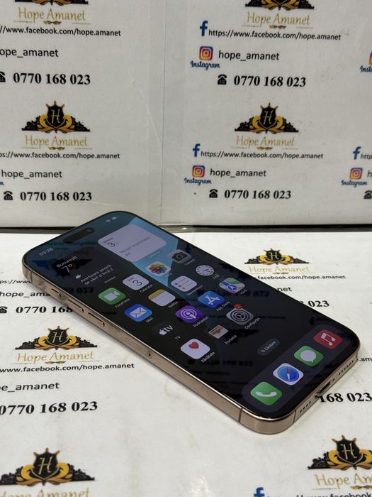 Hope Amanet P7 Iphone 16 Pro Max 256 Gb