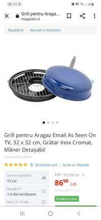 Vând grill pentru aragaz în stare noua!