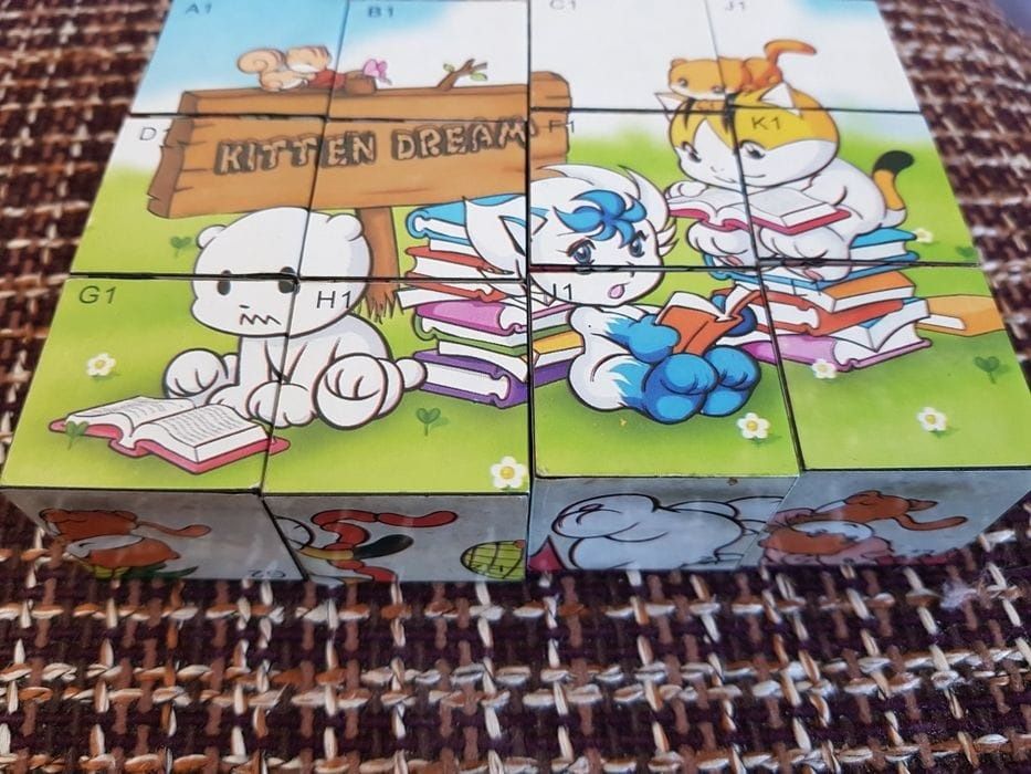 Set 7 puzzle lemn și carton